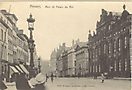 Meir und Königspalast, Antwerpen, historische Ansichtskarte