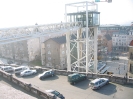 Glasaufzug vom Justizpalast nach unten zu den Marollen (Ascenseur des Marolles), Brüssel, 19.03.2006