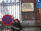 Cimetière communal du Dieweg à Uccle, Bruxelles - l'entrée