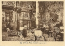 Hôtel Métropole, Bruxelles, le salon de lecture, carte postale historique