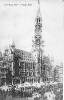 Hôtel de ville, Bruxelles, carte postale historique
