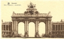 Cinquantenaire, Arcade monumentale, Bruxelles - carte postale historique