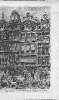 Maisons des corporations, Bruxelles, carte postale historique