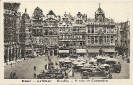 Maisons des Corporations, Bruxelles - Zunfthäuser, Brüssel, historische Ansichtskarte