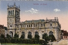 Ostende, la poste, carte postale historique, 1917