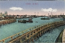 Ostende-le port-ancienne carte postale