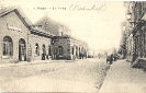 Roulers, la Station ( Bahnhof), carte postale historique, Feldpost, 1914