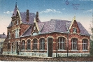 Beverloo, La Poste (Postamt), historische Ansichtskarte Feldpost, 1916