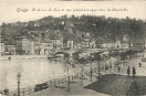 Liège,le pont des Arches et vue panoramique vers la Citadelle- Feldpost 1916-an Herrn Dr. H.Schulze, Hohwald /Neustadt in Sachsen 