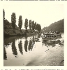 Schifffahrt auf dem Neckar mit MS Bligger von Steinach, 08.08.1953