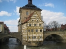 Das alte Rathaus in die Regnitz gebaut, Bamberg, 2008