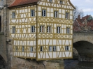 Das alte Rathaus in die Regnitz gebaut, Bamberg, 2008