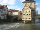 Das alte Rathaus in die Regnitz gebaut, Bamberg, 2008