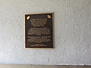Gedenktafel der 42. Regenbogen-Division, US-Armee - KZ-Dachau 