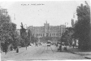 Maximiliansbrücke und Maximilianeum, München, historische Ansichtskarte 1910
