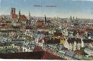 Totalansicht, München,  historische Postkarte 1914