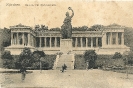Bavaria mit Ruhmeshalle, München, historische Ansichtskarte