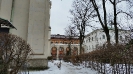 Ludwigstraße 22, München - Ludwigskirche Seitenansicht mit Blick auf die Ludwigstraße