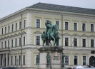 Odeonsplatz, München, Denkmal von Ludwig I, König der Bayern 