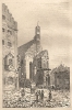 Frauenkirche (Zu Unserer Lieben Frau), Nürnberg (1349-1361), Stahlstich von Lemaître, um 1835