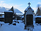 MAIR Andr., MAIR Elise, MAIR Maria, SCHÖFFMANN Johann - HUBER Maria geb. ENGLHART, HUBER Floiran, Friedhof an der Sankt-Sixtus-Kirche, Schliersee