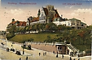 Navigationsschule und Wiezels Hotel, Hamburg, historische Ansichtskarte, 1911