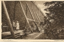 Gradierwerke in Bad Nauheim, historische Ansichtskarte 