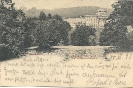 Schloß in Cassel-Wilhelmshöhe, historische Ansichtskarte, 1897
