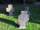 Grabkreuze des 17.18. Jh., St. Andreas, alte Pfarrkirche, Rüngsdorf-Bad Godesberg 