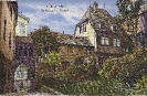 St. Maria im Capitol, Dreikönigen-Pforte, Köln, historische Ansichtskarte