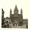 Der Dom von Mainz und Liebfrauenplatz, 07.08.1953