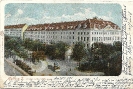 Halle an der Saale, Franke'sche Stiftung, historische Ansichtskarte, 1903 