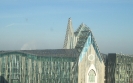 Augustusplatz, Leipzig - Blick auf die Universitätsaula und Neubau der ehemaligen Paulinerkirche