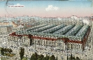 Leipzig, der neue Hauptbahnhof, 1914, historische Postkarte