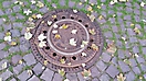 Schloßberg, Gotha - Schachtdeckel (Gullideckel) 