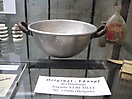Eßnapf eines Häftlings - KZ-Gedenkstätte bei Schmiedebach (Lehesten), Außenlager KZ Buchenwald