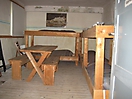 Kapo-Raum - KZ-Gedenkstätte bei Schmiedebach (Lehesten), Außenlager KZ Buchenwald