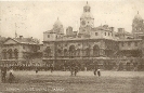 Horse Guards Parade in London, historic Postcard