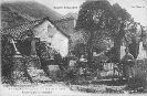 Coin du cimetière, Thann (Alsace française), carte postale historique