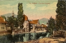 Tour des cigognes, Thann (Alsace), carte postale historique