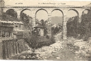 Le viaduct de Saint-Claude dans le Jura, 1921 - carte postale historique