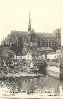 Place du Don, Somme et Cathédrale, Amiens, carte postale historique