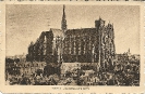 Cathédrale, Amiens, carte postale historique 1927