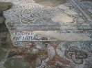 Synagoge, Aegina-Kolonna - Mosaikfussboden einer jüdischen Synagoge