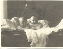 1924 - Die Zwillinge Hannelore und Georg im Kinderwagen- genialogic-creative research and more - Eine Jugend in Deutschland zwischen zwei Weltkriege, 25.09.1924