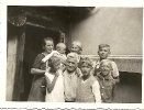 Familienfoto mit Großvater, historische Fotografie - Eine Kindheit in Deutschland, Fotohaus Barth, Kehl am Rhein, Ferien 1933