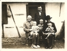 1925 - Familienfoto auf dem Lande, die Zwillinge Georg und Hannelore, Bruder ,Vater und Großvater-Eine Jugend in Deutschland zwischen zwei Weltkriege , um 1925
