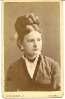 Atelierfoto von N.Raschkow Jr.,Breslau - historisches Frauenportrait