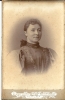 Atelierfoto von Hubert Koch, Photograph in Kevelaer - historisches Frauenporträt