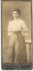 Atelierfoto von N.Raschkon jr., Breslau - historisches Frauenporträt